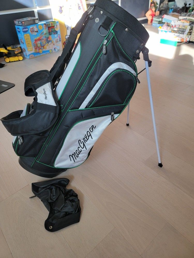 New MacGregor Tourney MT Golf Bag with Rain Cover