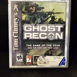 Tom Clancy's Ghost Recon Classic Xbox Original CIB