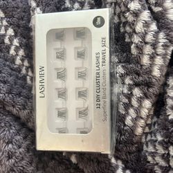 12 diy cluster lashes as shown 