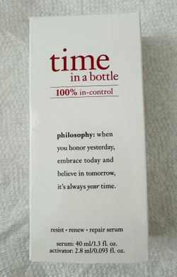 Philosophy - Time In A Bottle - Anti Aging Serum - BRAND NEW