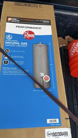 Water heater 6 year warranty Rheem performance