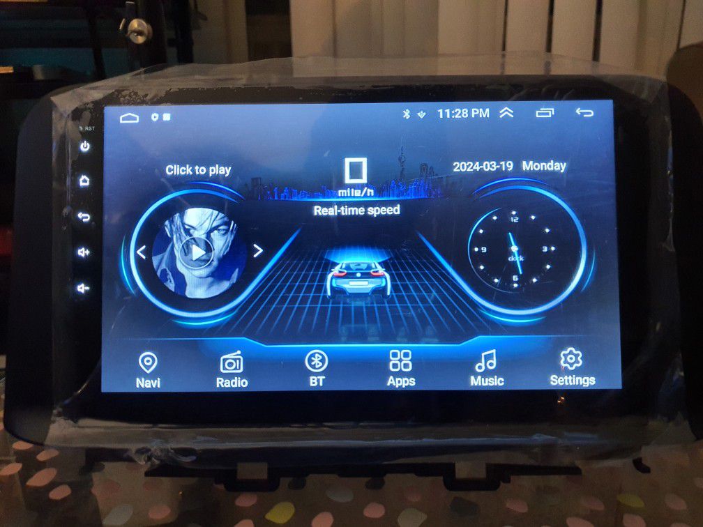 10.1" Touchscreen Android Headunit Fits 2018-2020 Hyundai Kona 