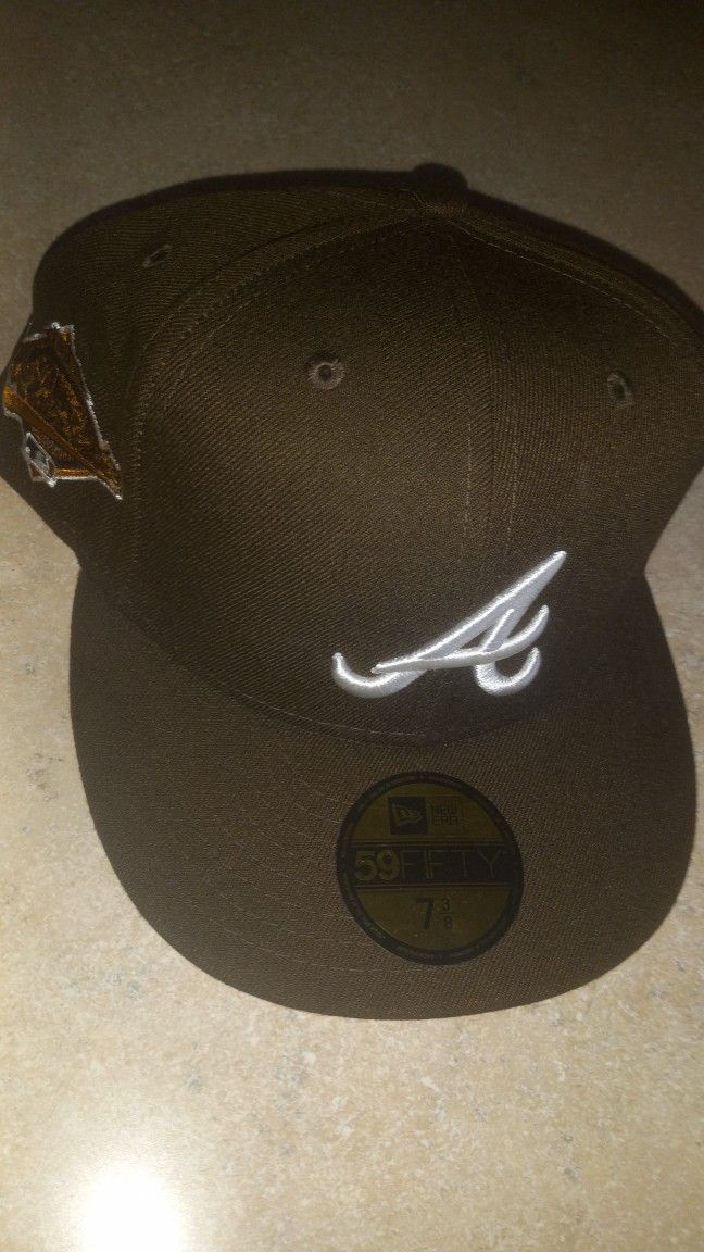 Atlanta Braves baseball team fitted hat