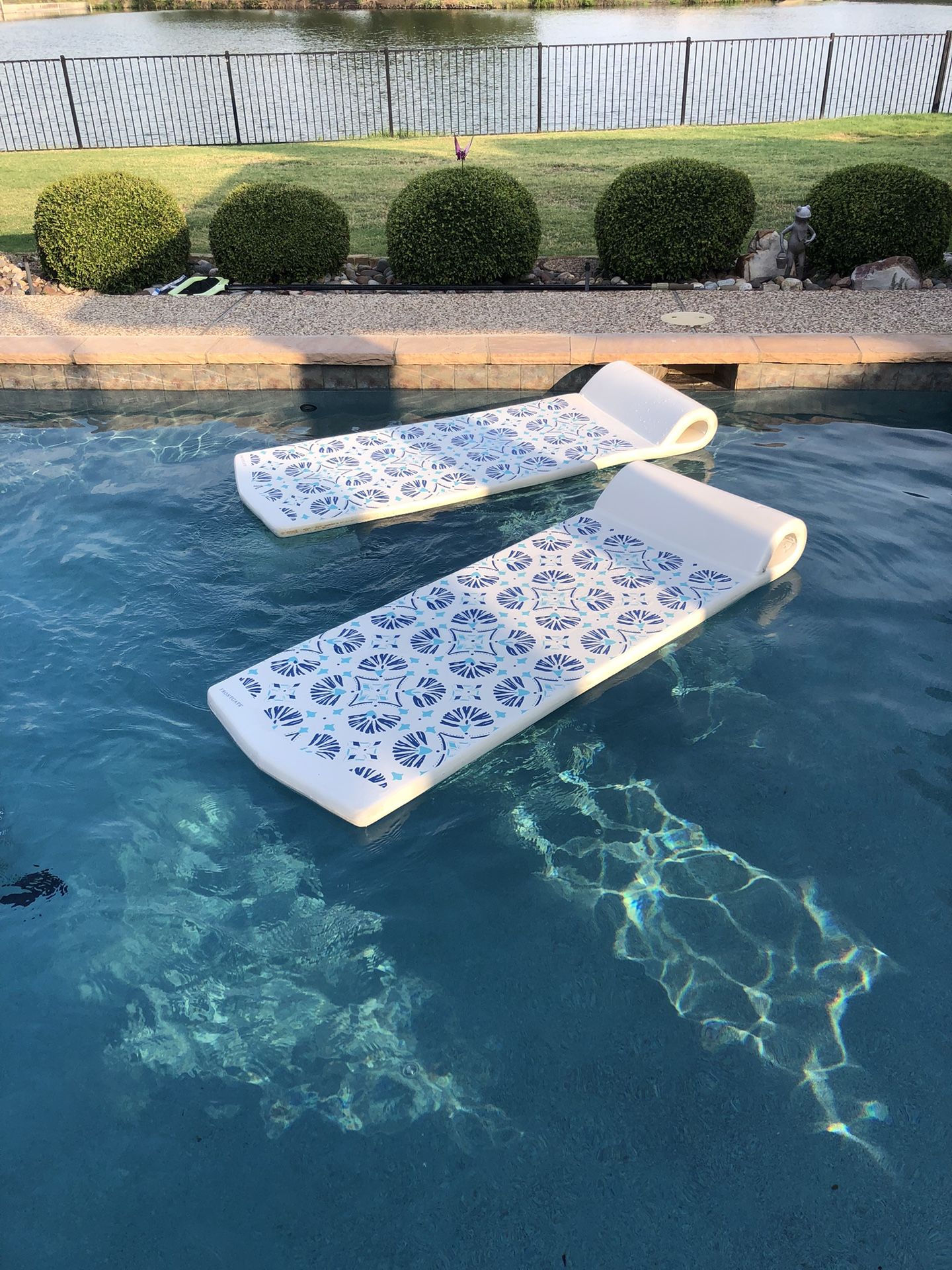 2- 2 3/4” World’s Finest Pool Float From FRONTGATE