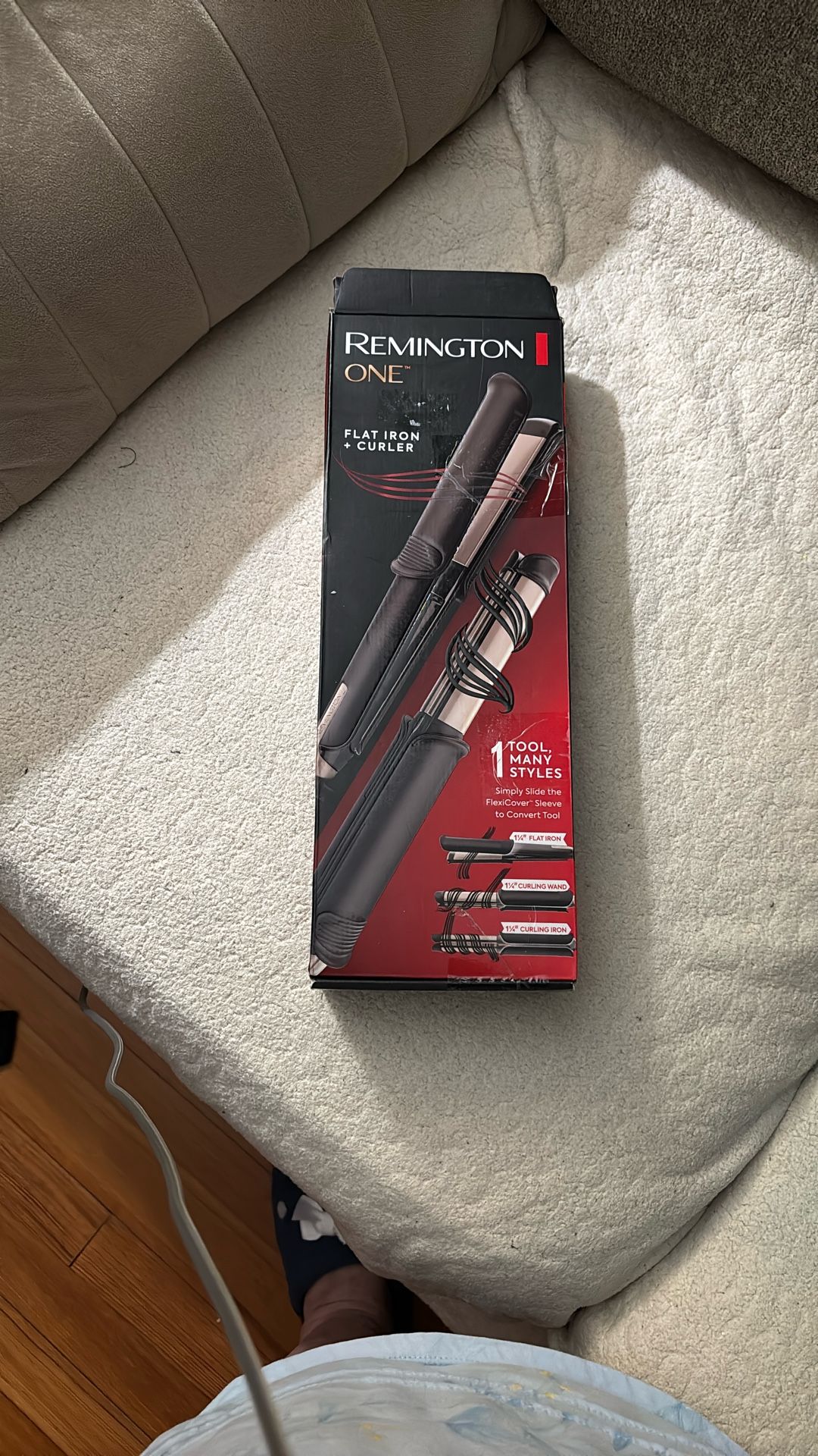 Flat Iron And Curler.   