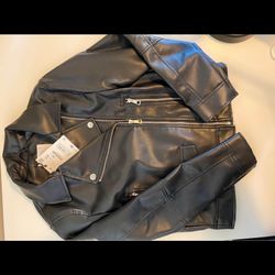 Zara Faux Leather Jackets 