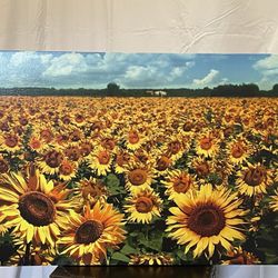 Sunflower Landscape Portrait