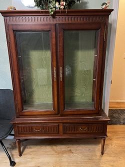 China Cabinet Mid Century Modern