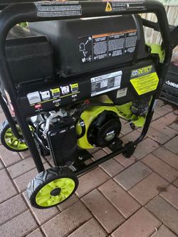 Ryobi 4000 watt generator