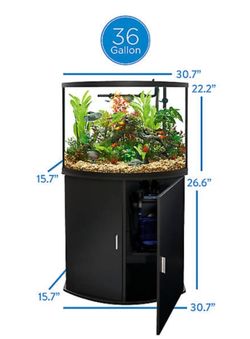 Aquarium and Stand 36 Gallon for Sale in Queens NY OfferUp