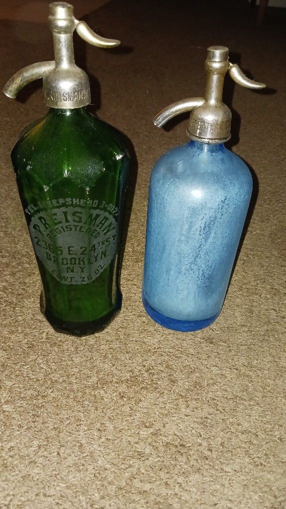Antique Seltzer Bottles