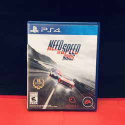 Need for Speed: Rivals (Sony PlayStation 4, 2013)