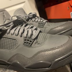 Jordan 4 Cement Gray Lighty Used Size 9.5