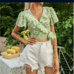 Floral Blouse Top