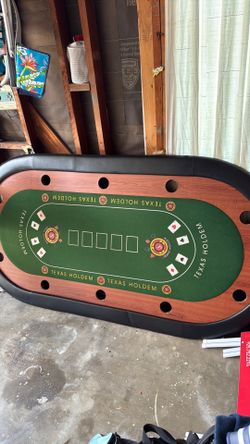 Poker table