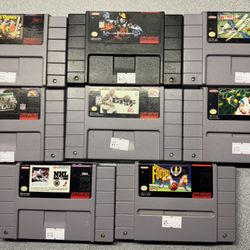 Super Nintendo Games