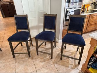 Three barstools