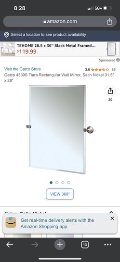 Restroom Mirror