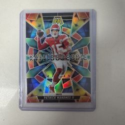 2025 Panini Mosaic Patrick Mahomes II Kaleidoscopic SSP Prizm Insert Kansas City Chiefs