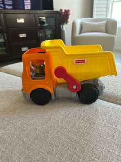 Fisher Price Little People Dump Truck