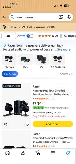 Razer Nommo pro