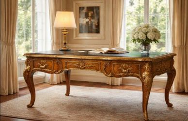 ✨ Louis XV Style Executive Desk – MUST SELL ✨️Serious inquiries only. Open to reasonable offers✨️