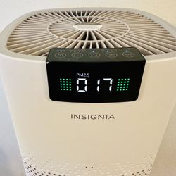 Insignia™ - 375 Sq. Ft. HEPA Air Purifier with ENERGY STAR Certification - White Excellent Quality 