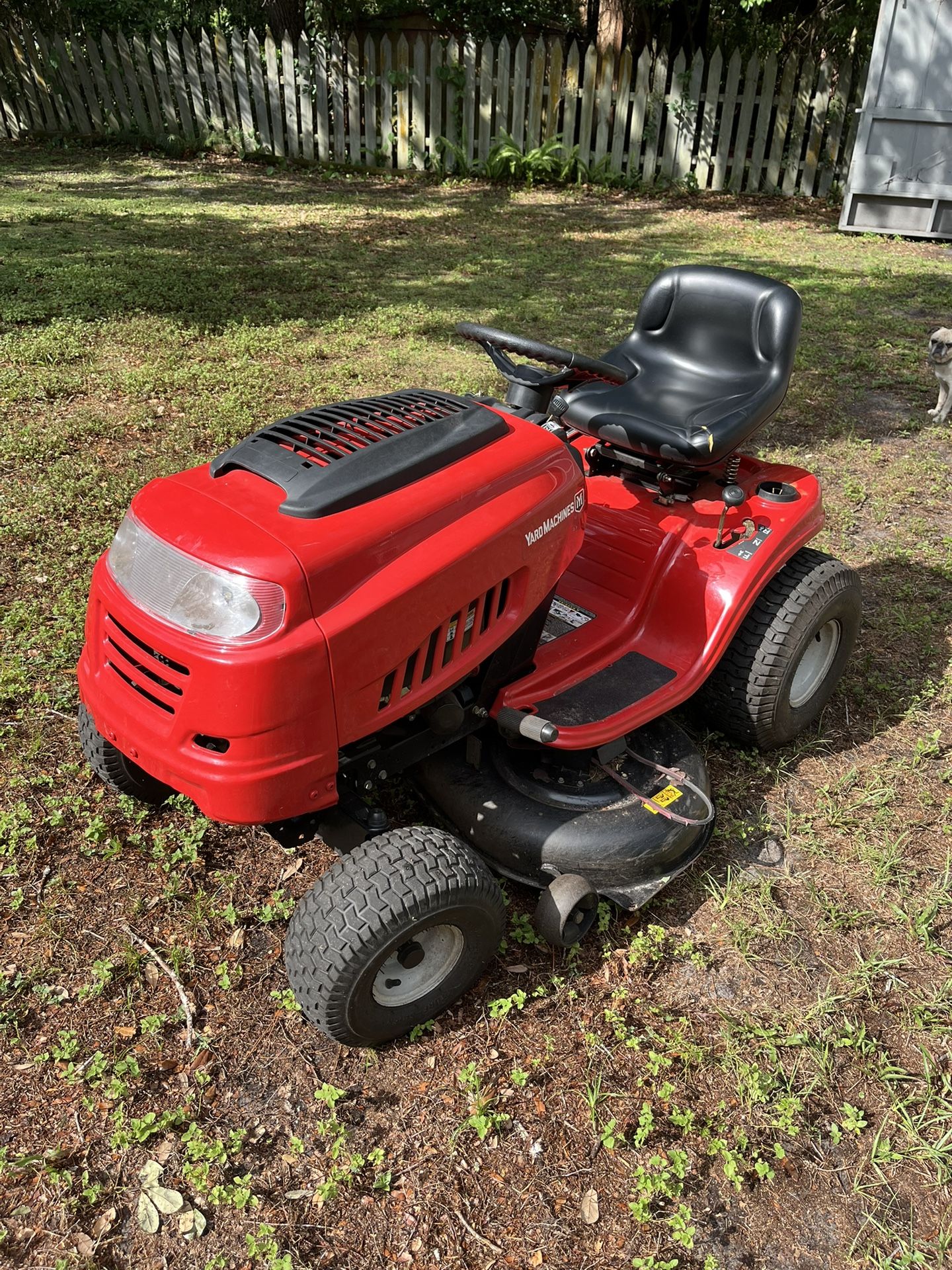 Riding mower $650