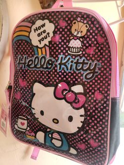 Hello Kitty Backpack NWT 17 inches