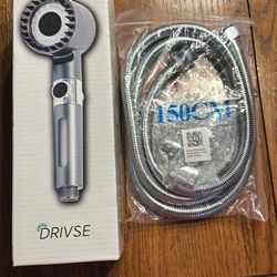 Ion Drops Shower Head with Hose & Connector