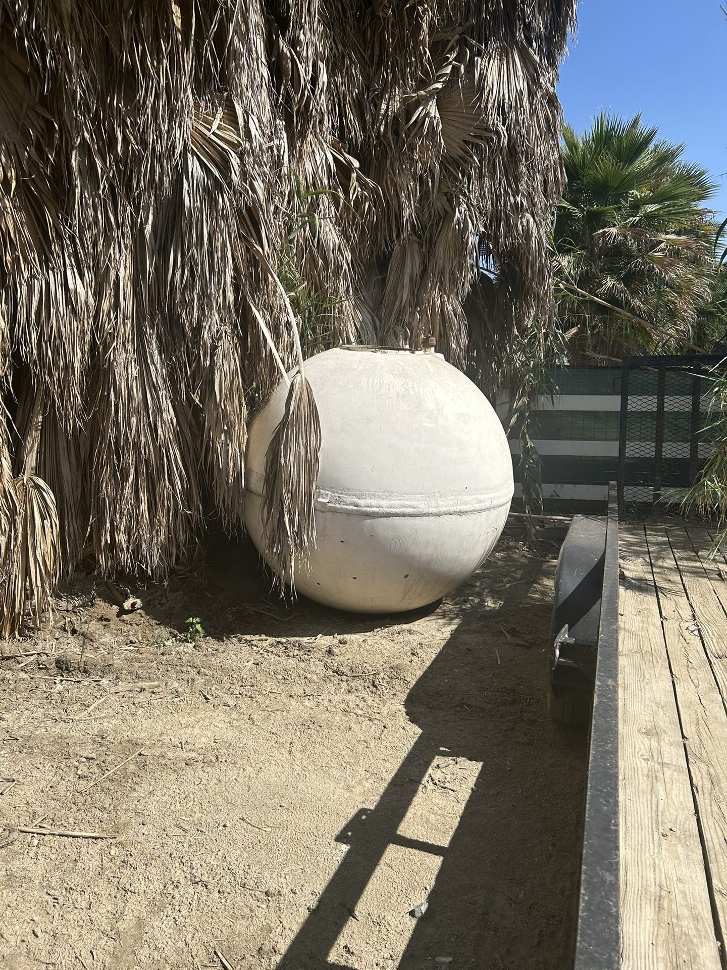 Septic Tank Sphere Big Fiberglass Or Just A Tank For Gas Water