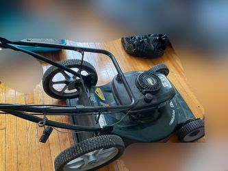 Working Lawn Mower