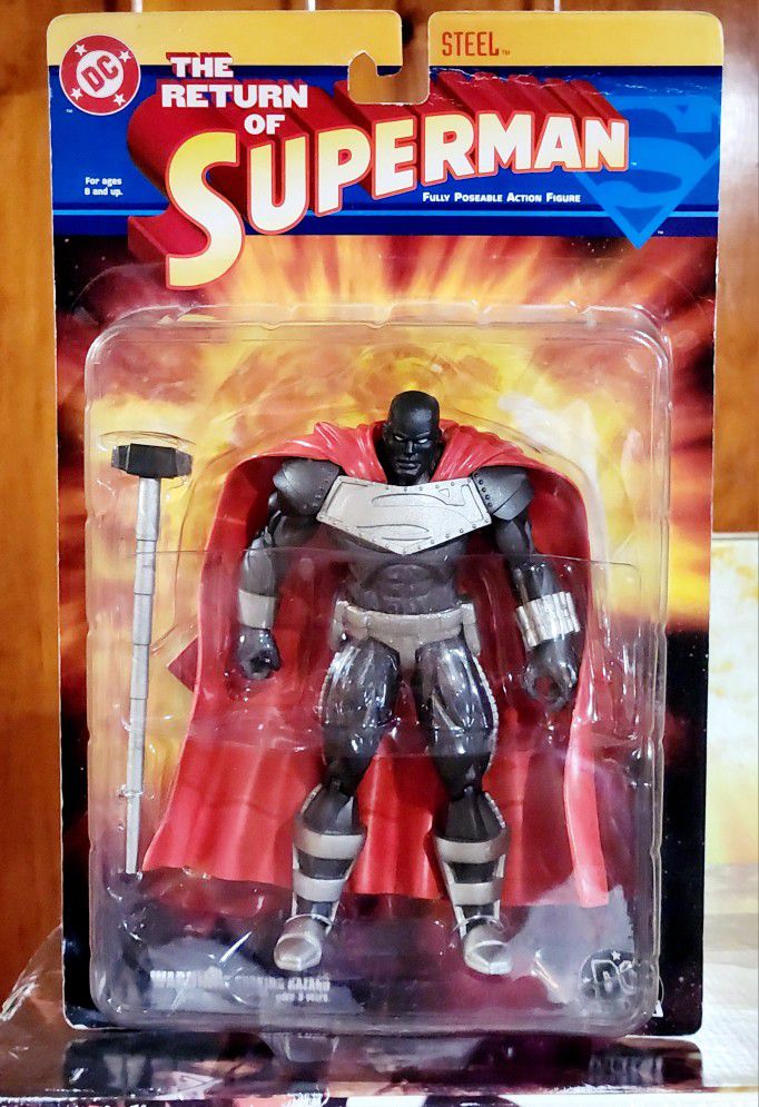 Return of Superman Steel Action Figure