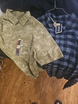Tee shirts brand new polos ect 10$