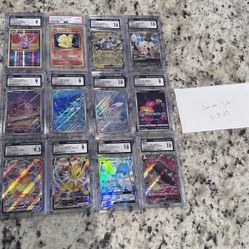 Various Japanese Pokemon Slabs