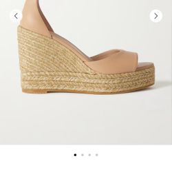 STUART WEITZMAN espadrille wedge sandals
