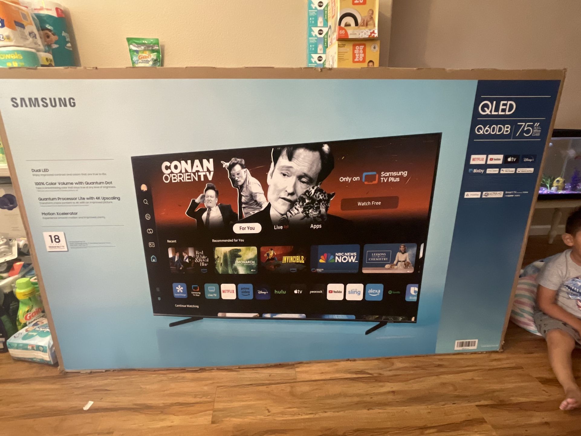 Samsung 75 Inches Smart Tv