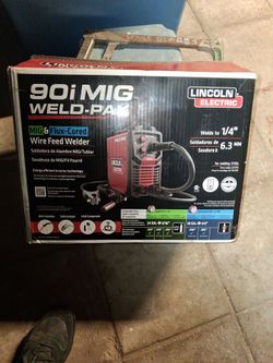Lincoln MIG welder Argon gas hook up/ regulator . Also works very well with Lincoln inner Shield or other flux core welding wire