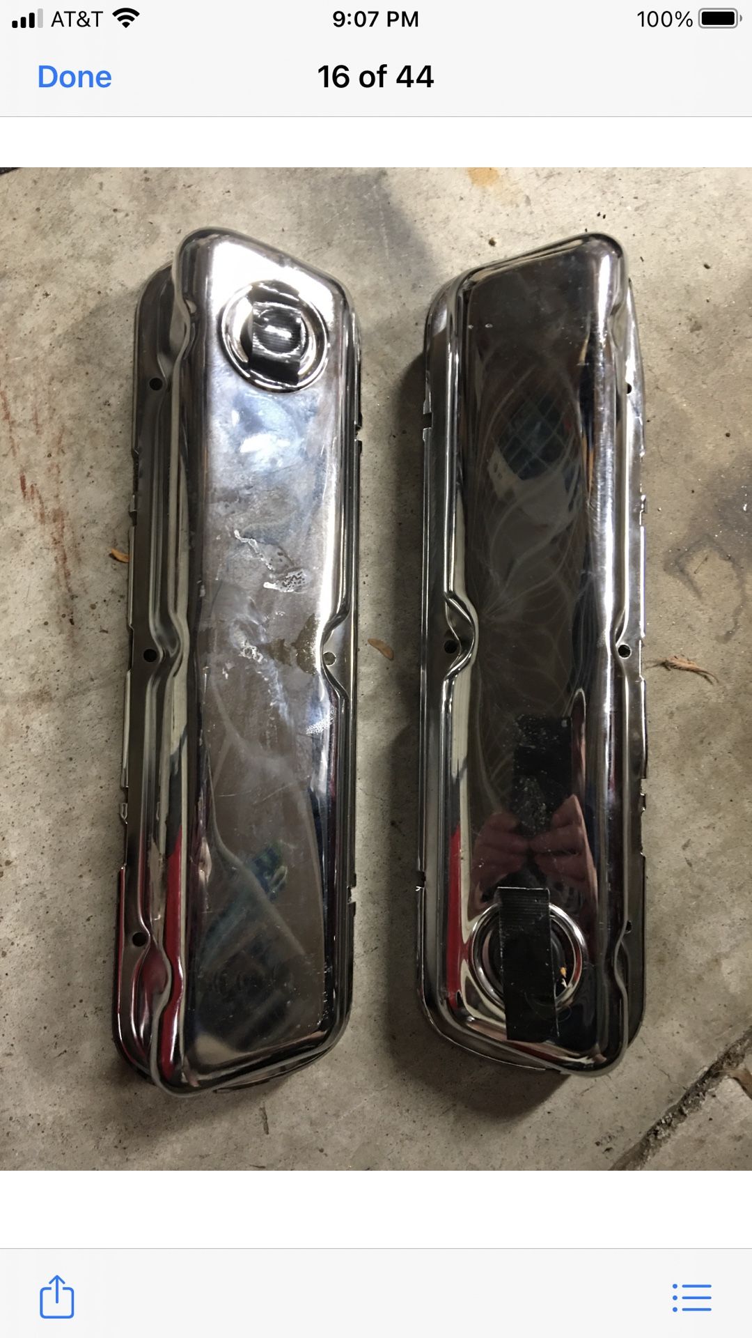 Ford 302-351w Chrome Valve Covers New