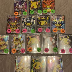 Pokemon Fan Art Cards Pikachu Poncho Goku