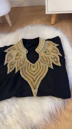 Black caftan