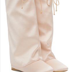 Praying Pink Ballet Boots Size 9