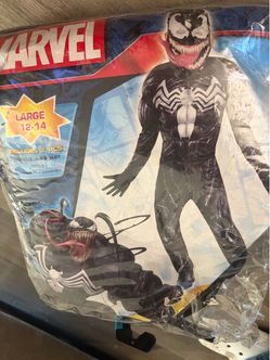 Marvel Venom Kids Halloween Costume Large 12-14