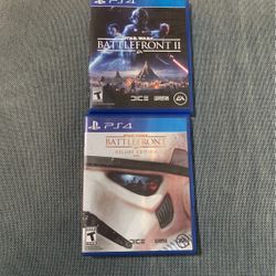 PS4 Star Wars battlefront II And Deluxe Edition 