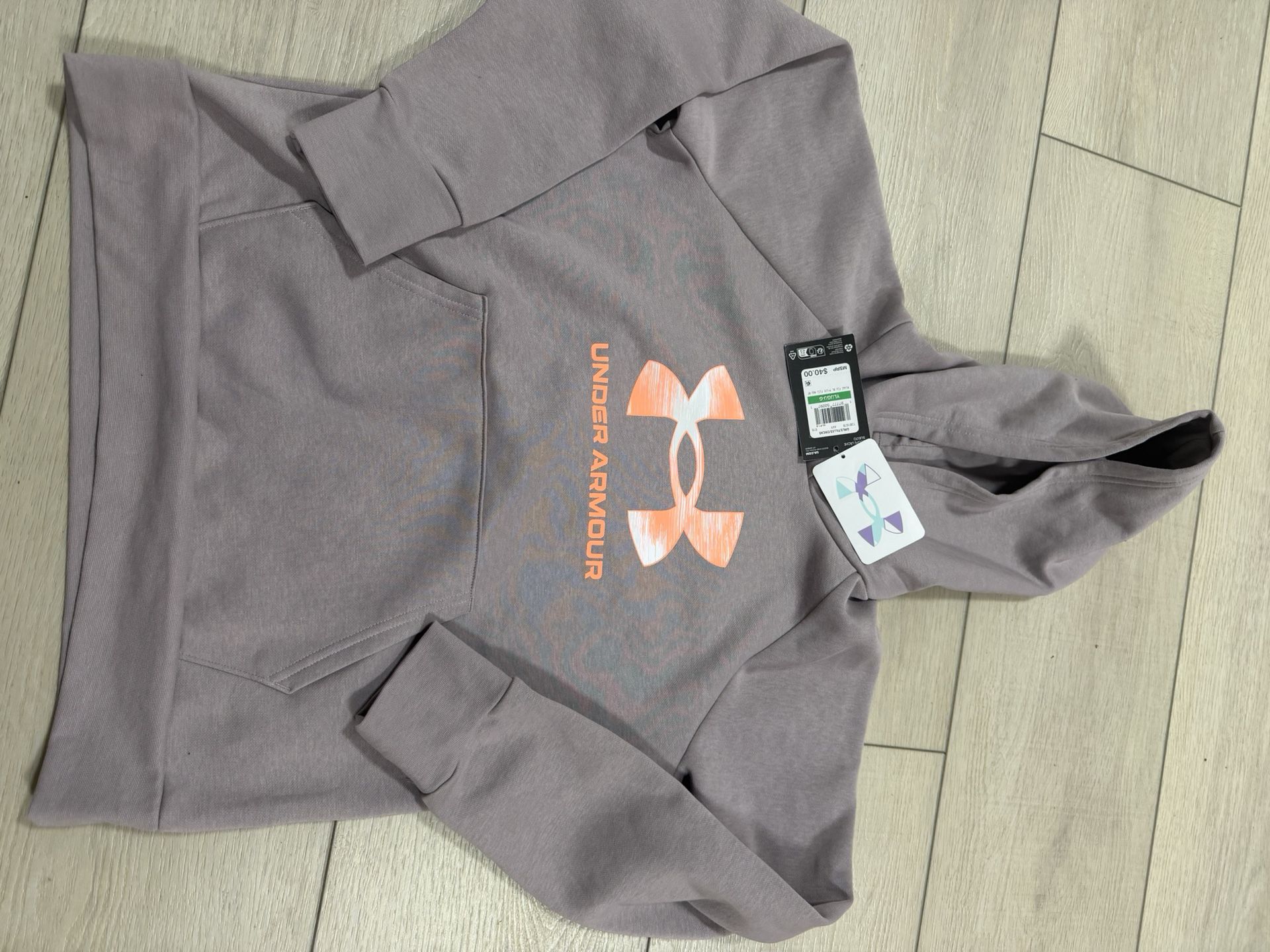 Fleece Hoodie Under Armour Size YL