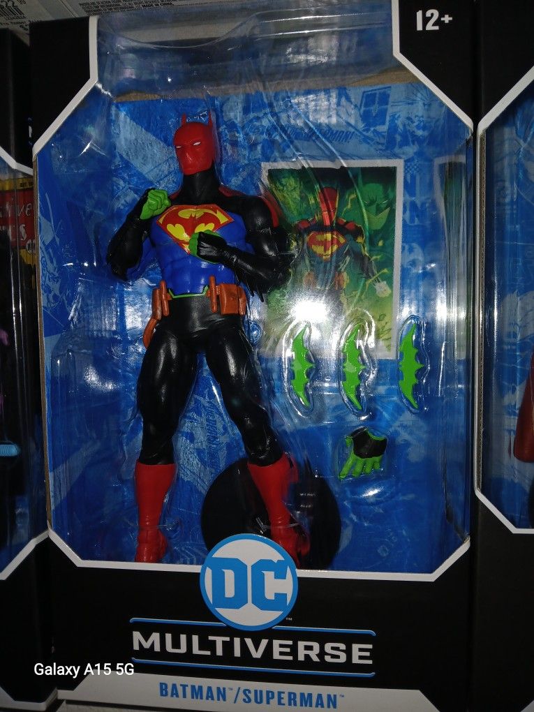 Mcfarlane Toys DC Multiverse Batman Superman Fusion 