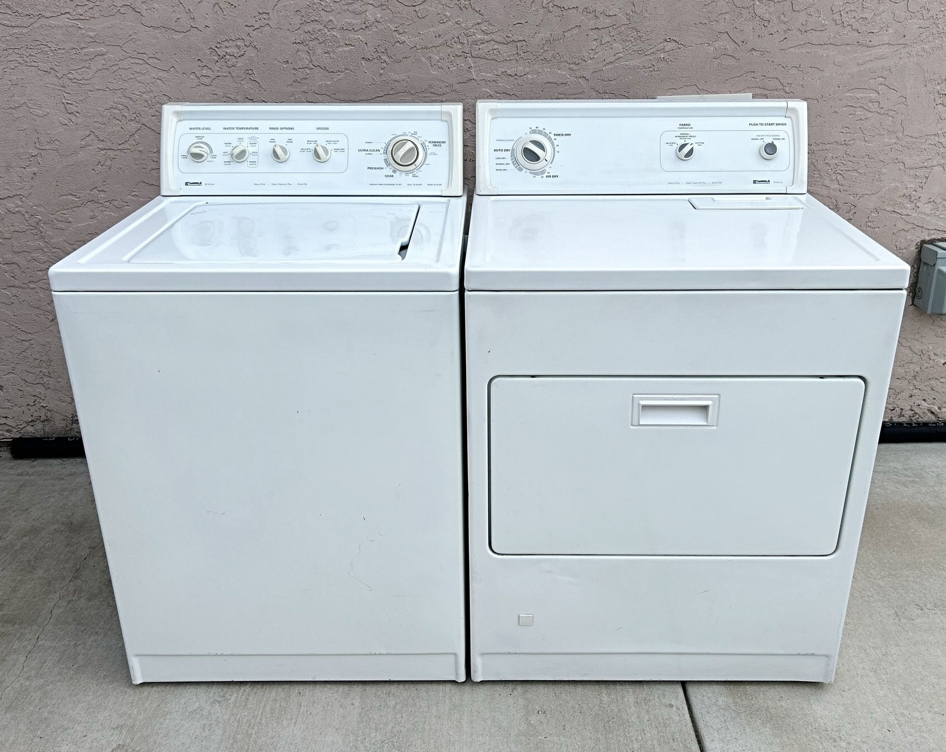 Kenmore Washer And Gas Dryer 