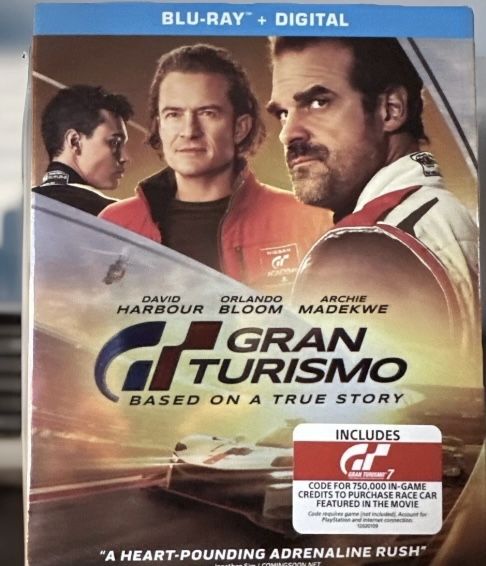 brand new sealed blu ray gran turismo bluray 
