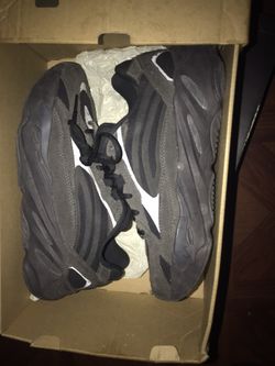 yeezys black size 8/8.5 