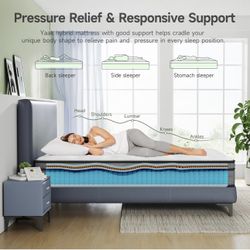 Queen Mattress Only Memory Foam